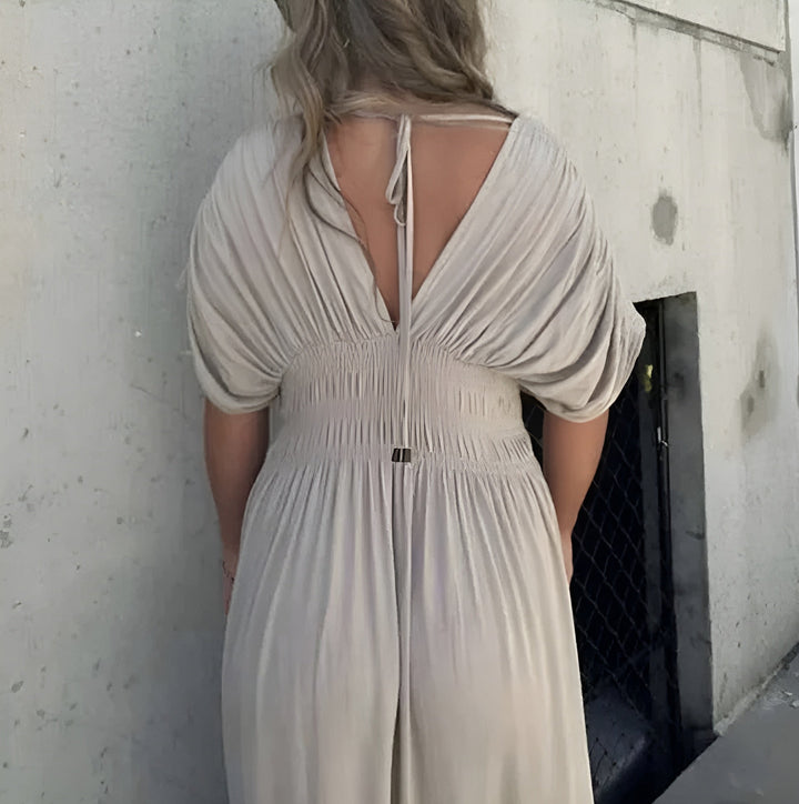 Tara - Maxi Dress With V-Neckline