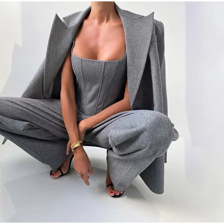 Elowen – Tailored Three-Piece Suit Set