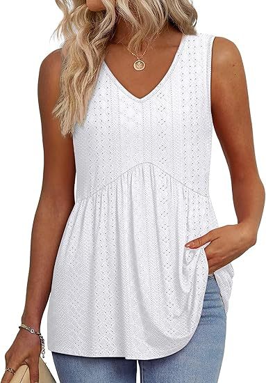 Elsa - Effortless Flowy Sleeveless Tank Top