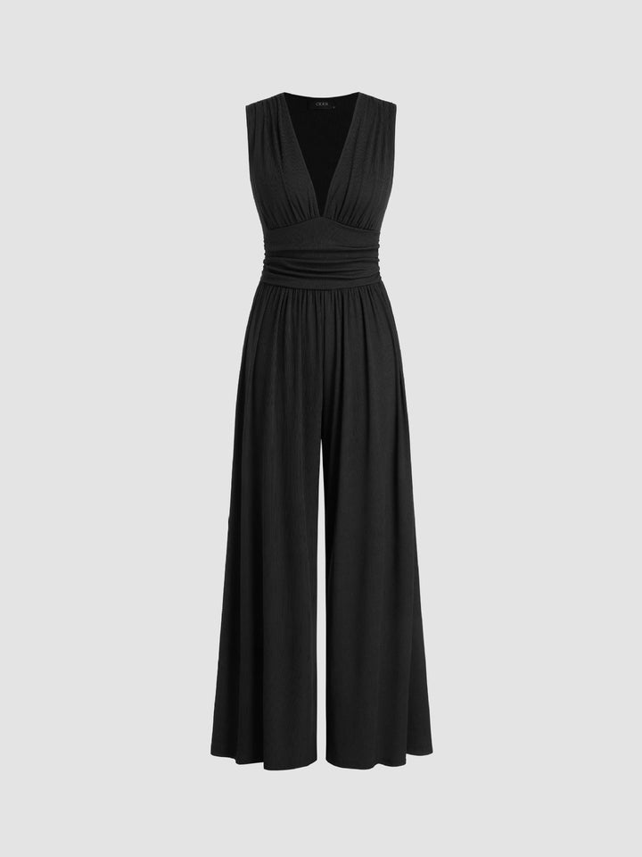 Elouera – Sleeveless Wide-Leg Jumpsuit