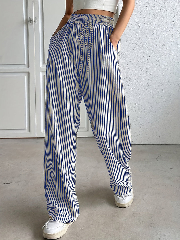 Ailani – Relaxed Stripe Trousers