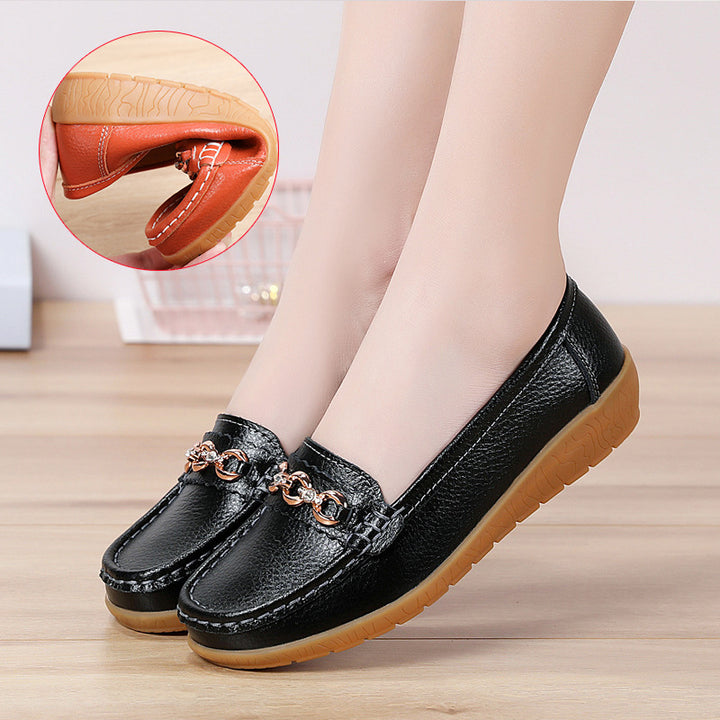 Greta – Chain Detail Comfort Loafers