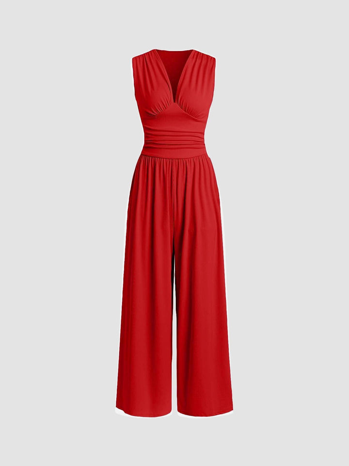 Elouera – Sleeveless Wide-Leg Jumpsuit