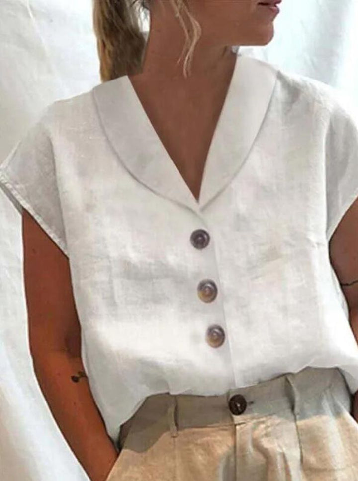 Aurelia - Fashionable Collar Blouse