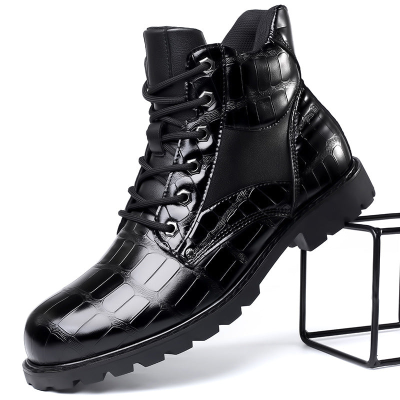 Charlie – Crocodile Boots