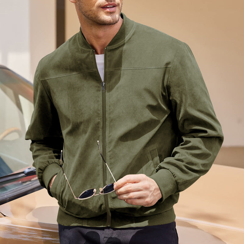 Paul – Zip-Up Bomber Jacket