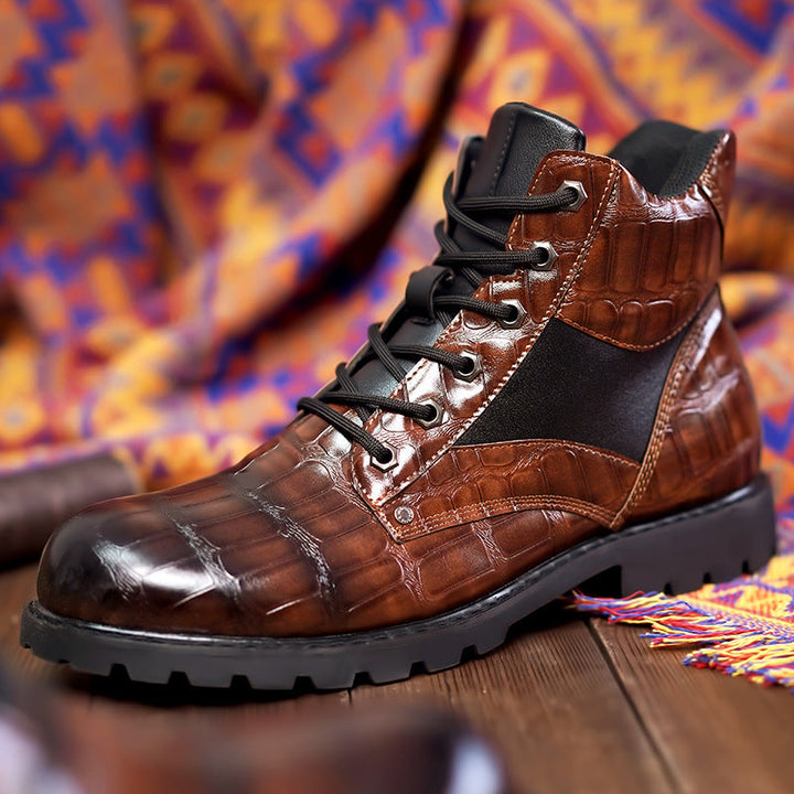Charlie – Crocodile Boots