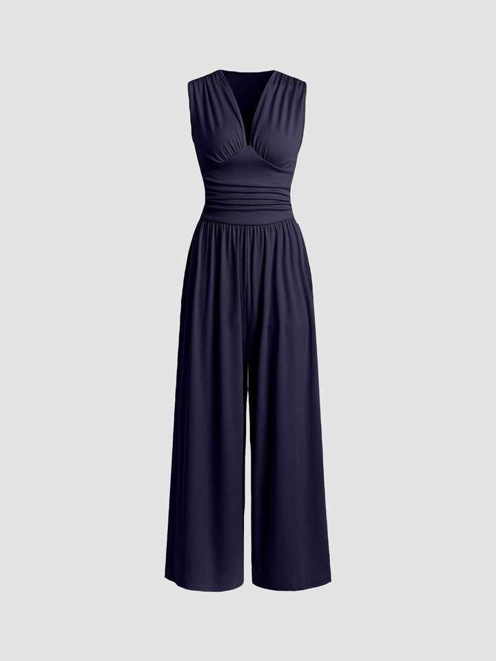 Elouera – Sleeveless Wide-Leg Jumpsuit
