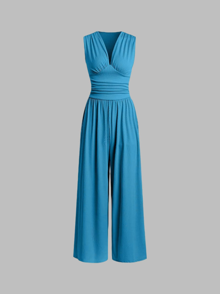 Elouera – Sleeveless Wide-Leg Jumpsuit