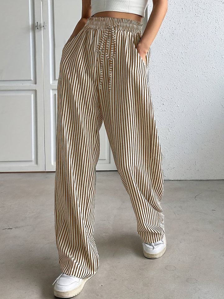 Ailani – Relaxed Stripe Trousers
