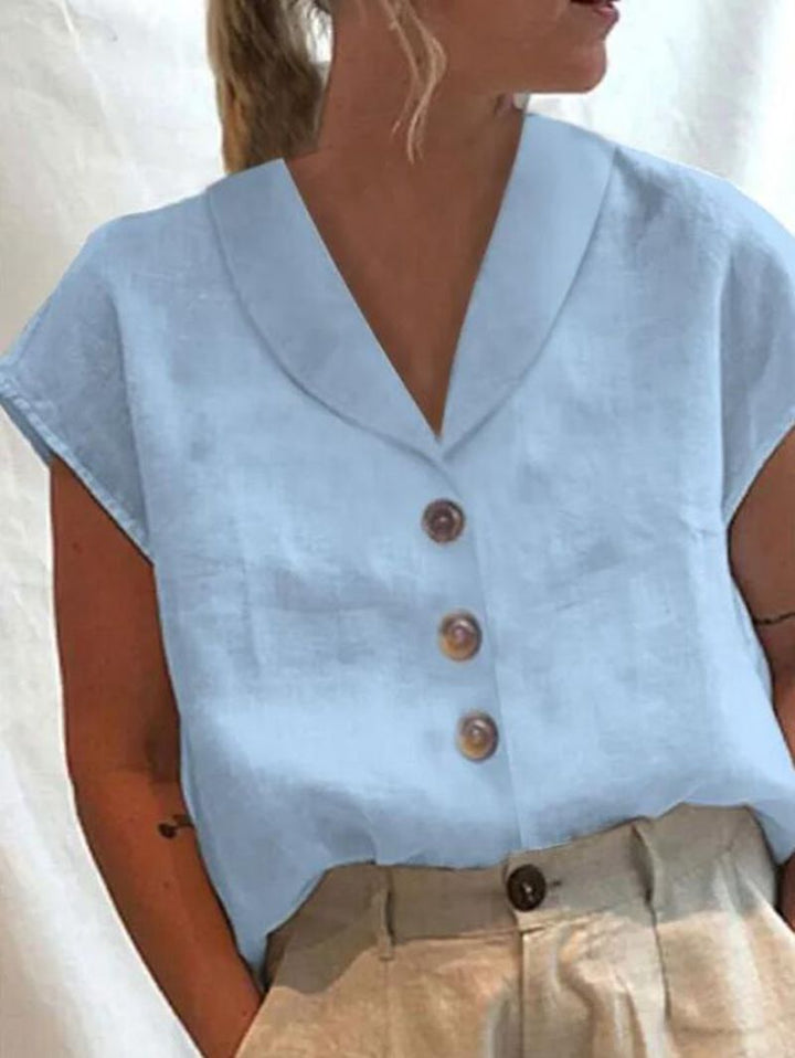 Aurelia - Fashionable Collar Blouse