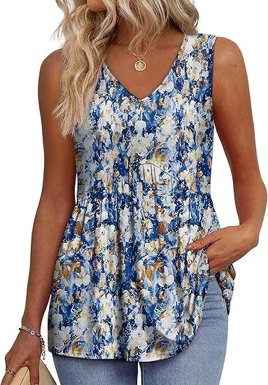 Elsa - Effortless Flowy Sleeveless Tank Top