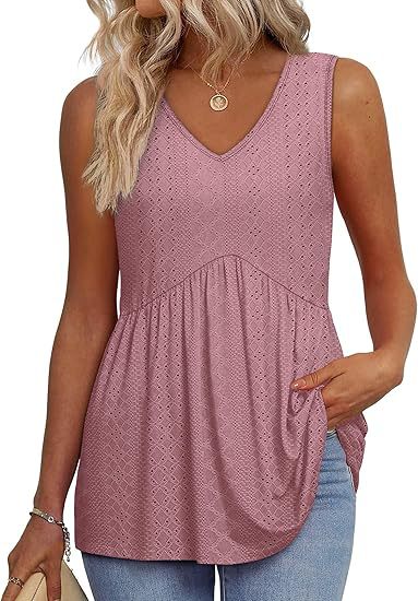Elsa - Effortless Flowy Sleeveless Tank Top