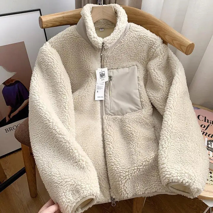 Gretchen – Sherpa Zip-Up Jacket
