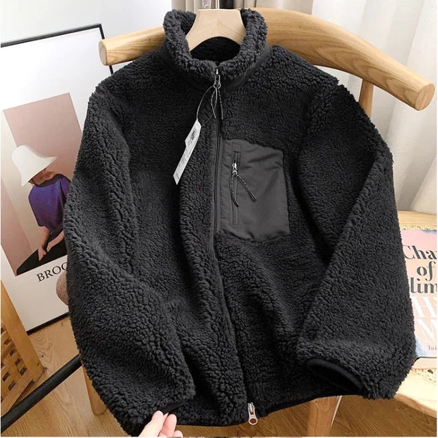 Gretchen – Sherpa Zip-Up Jacket