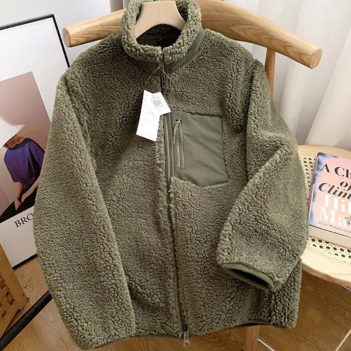 Gretchen – Sherpa Zip-Up Jacket