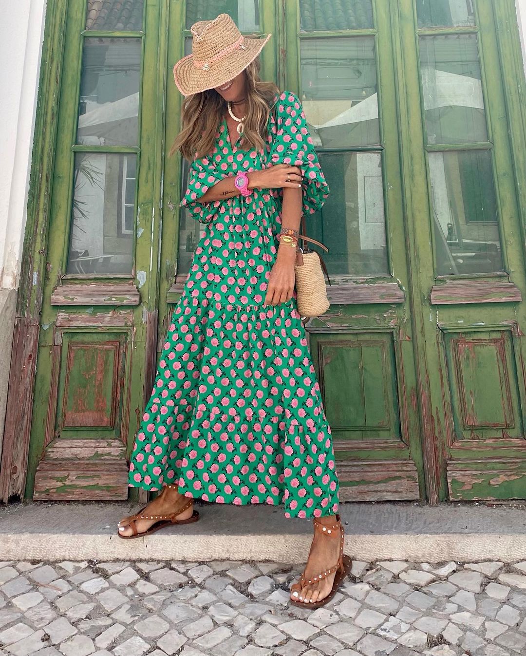 Amaya - Elegant Midi Dress