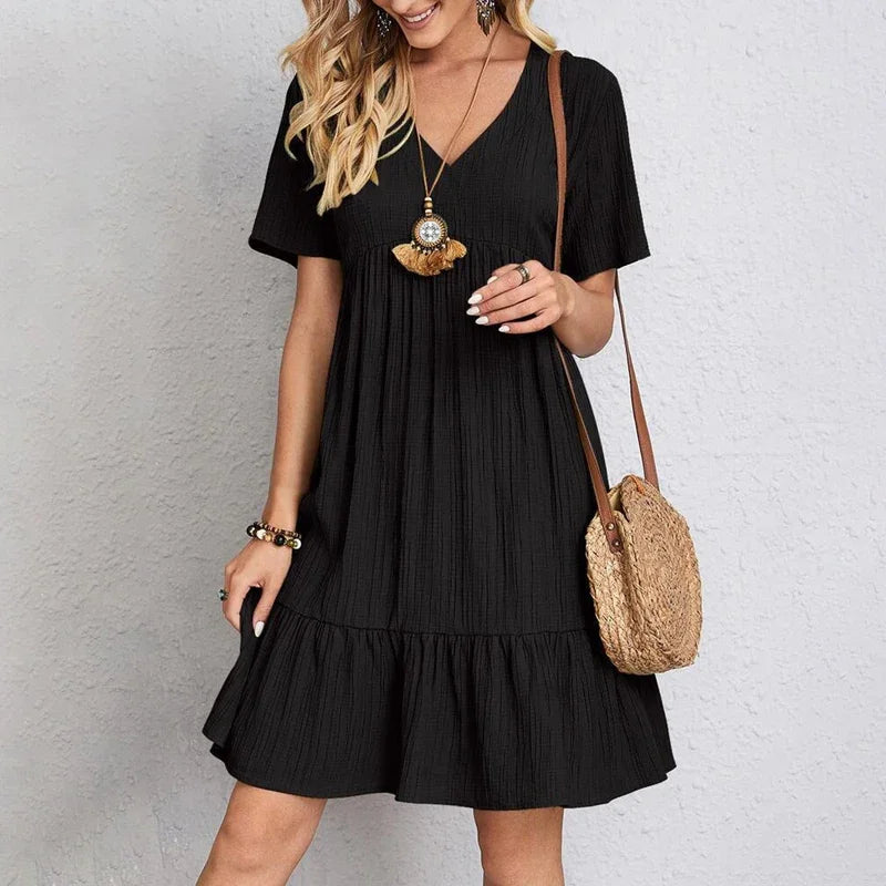 Olivia - Elegant Midi Dress
