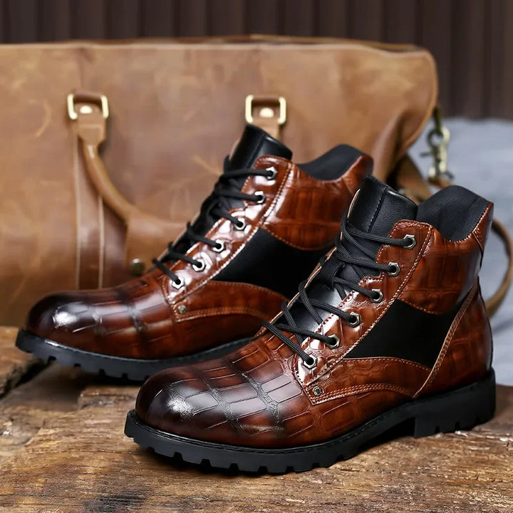 Charlie – Crocodile Boots