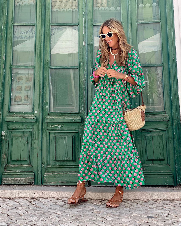 Amaya - Elegant Midi Dress