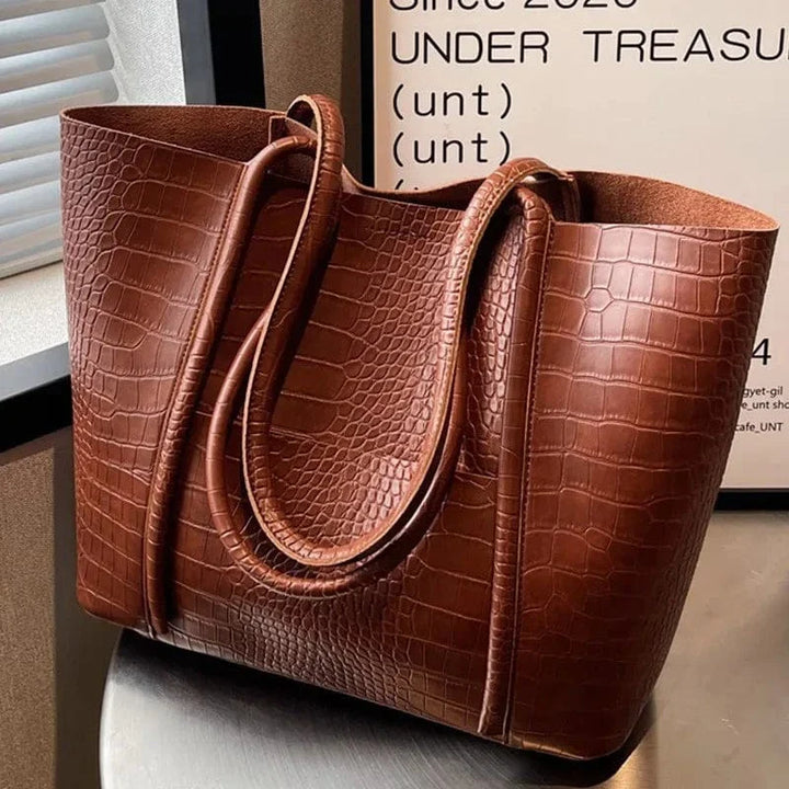 Betina – Croc Shoulder Bag