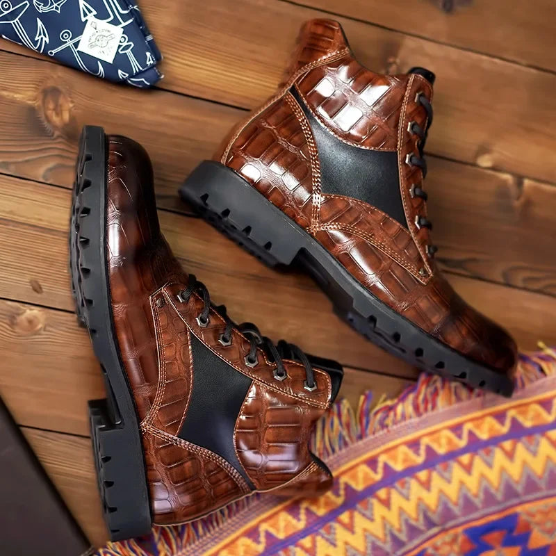 Charlie – Crocodile Boots