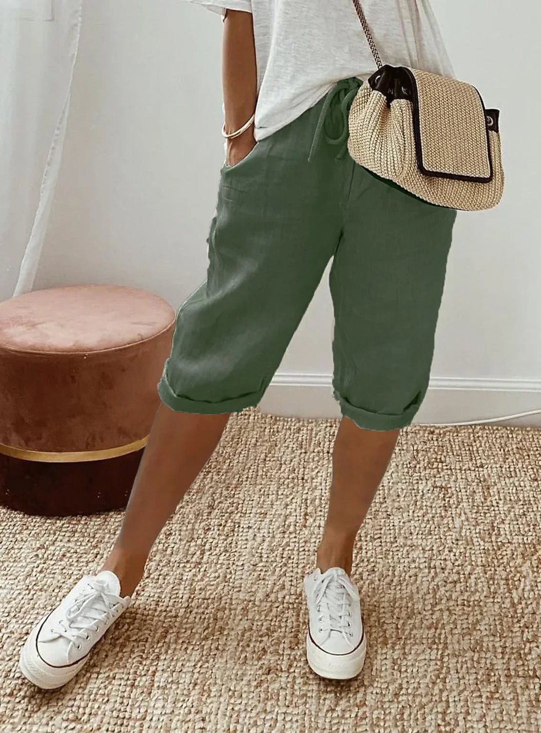 Nerina - Elegant Hawaiian Style Pants