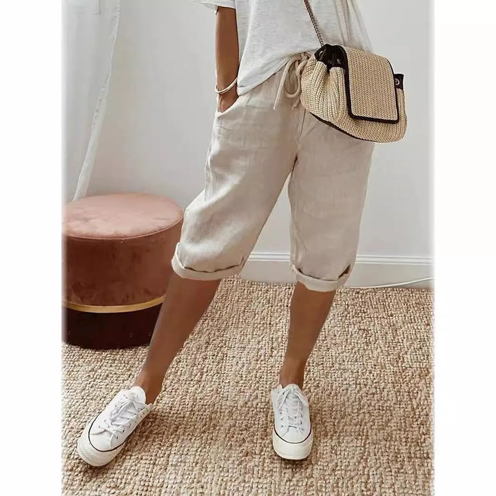 Nerina - Elegant Hawaiian Style Pants