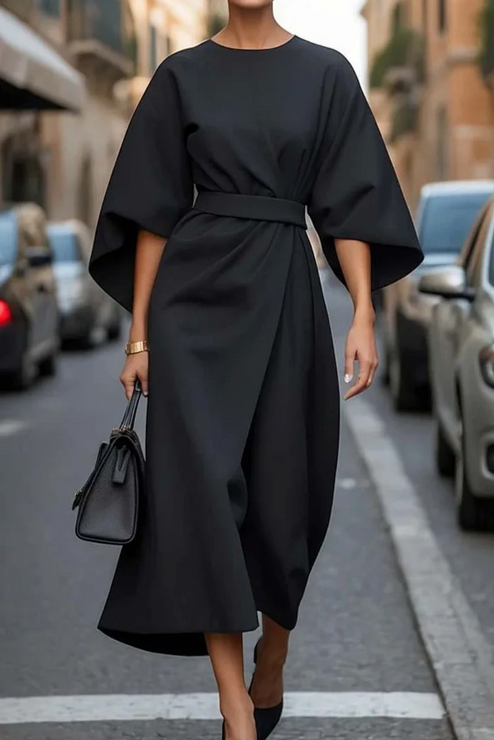Gwen – Batwing Sleeve Wrap Dress