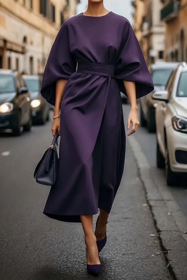 Gwen – Batwing Sleeve Wrap Dress