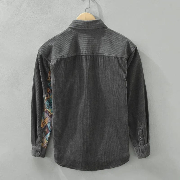 Charles – Corduroy Patchwork Shirt