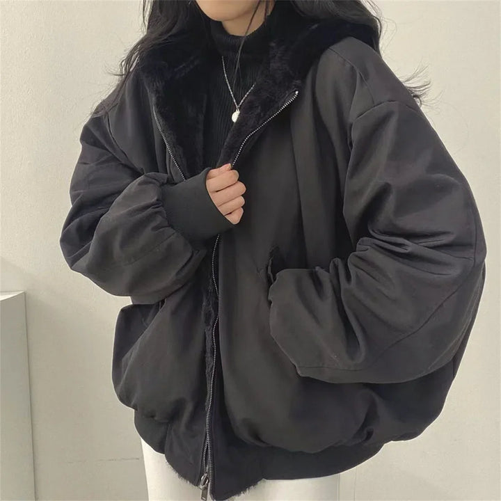 Zebby – Reversible Hooded Puffer Jacket