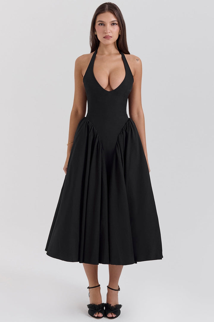Shannah - Elegant Midi Dress