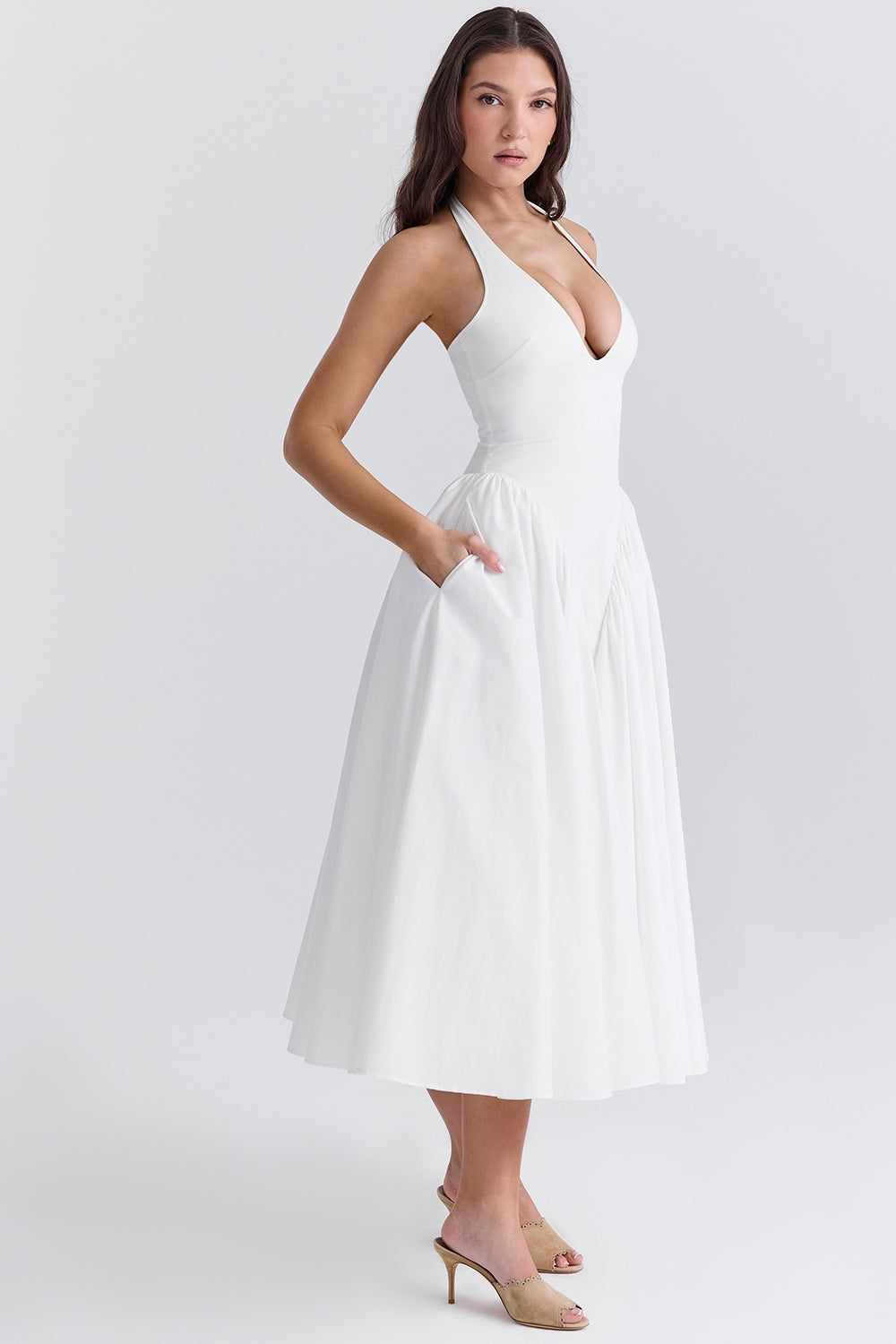 Shannah - Elegant Midi Dress