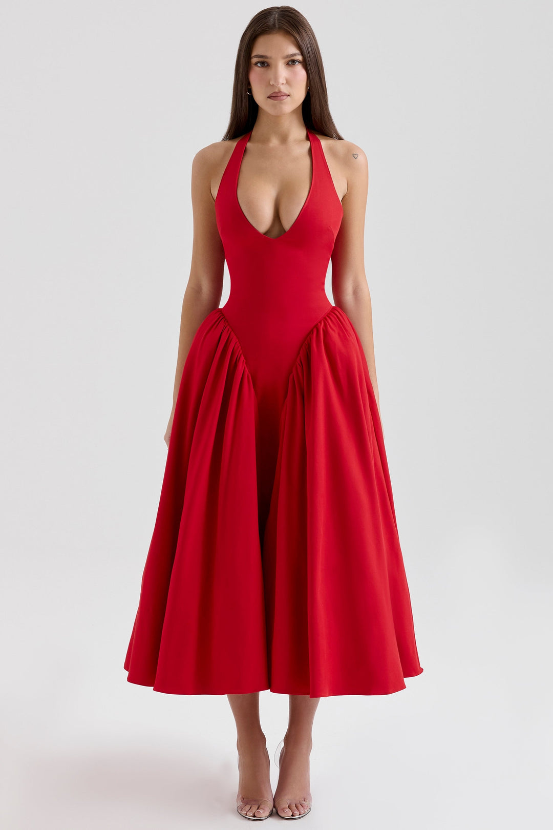 Shannah - Elegant Midi Dress