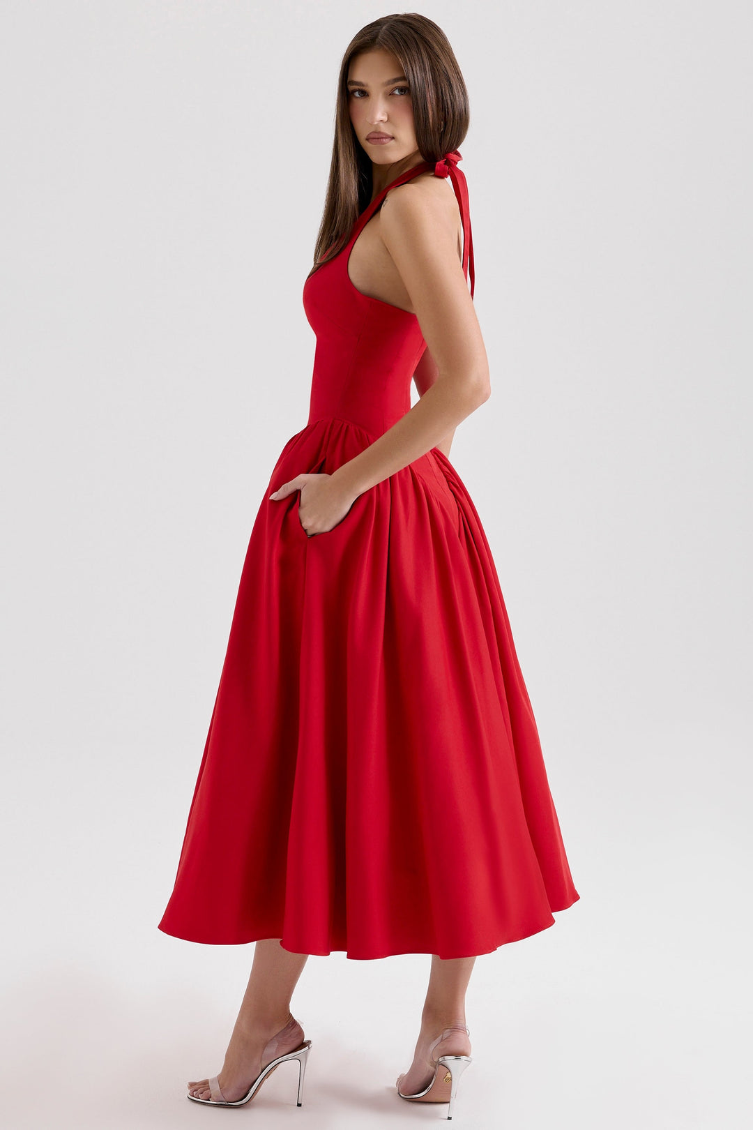 Shannah - Elegant Midi Dress