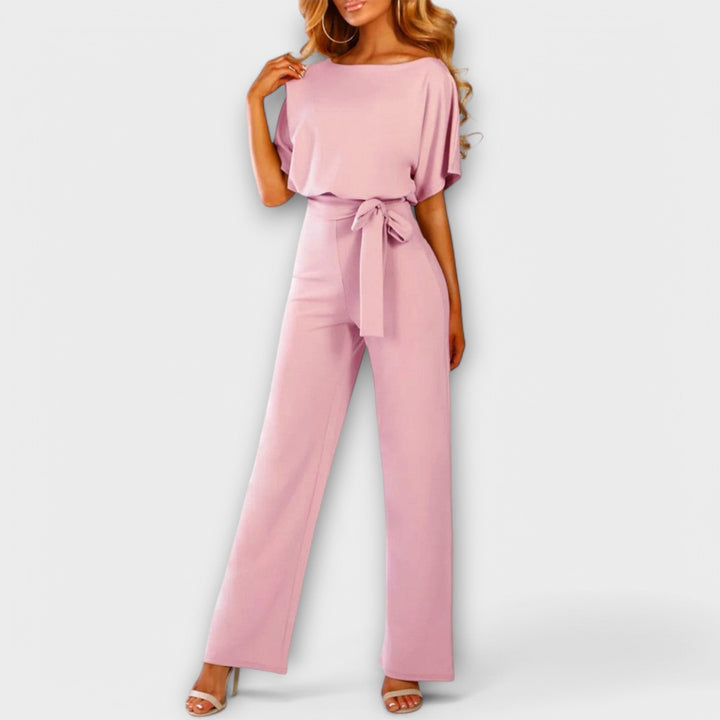Marlowe – Wide-Leg Belted Jumpsuit