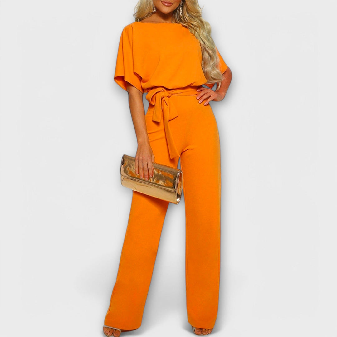Marlowe – Wide-Leg Belted Jumpsuit