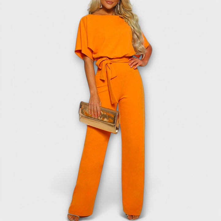 Marlowe – Wide-Leg Belted Jumpsuit