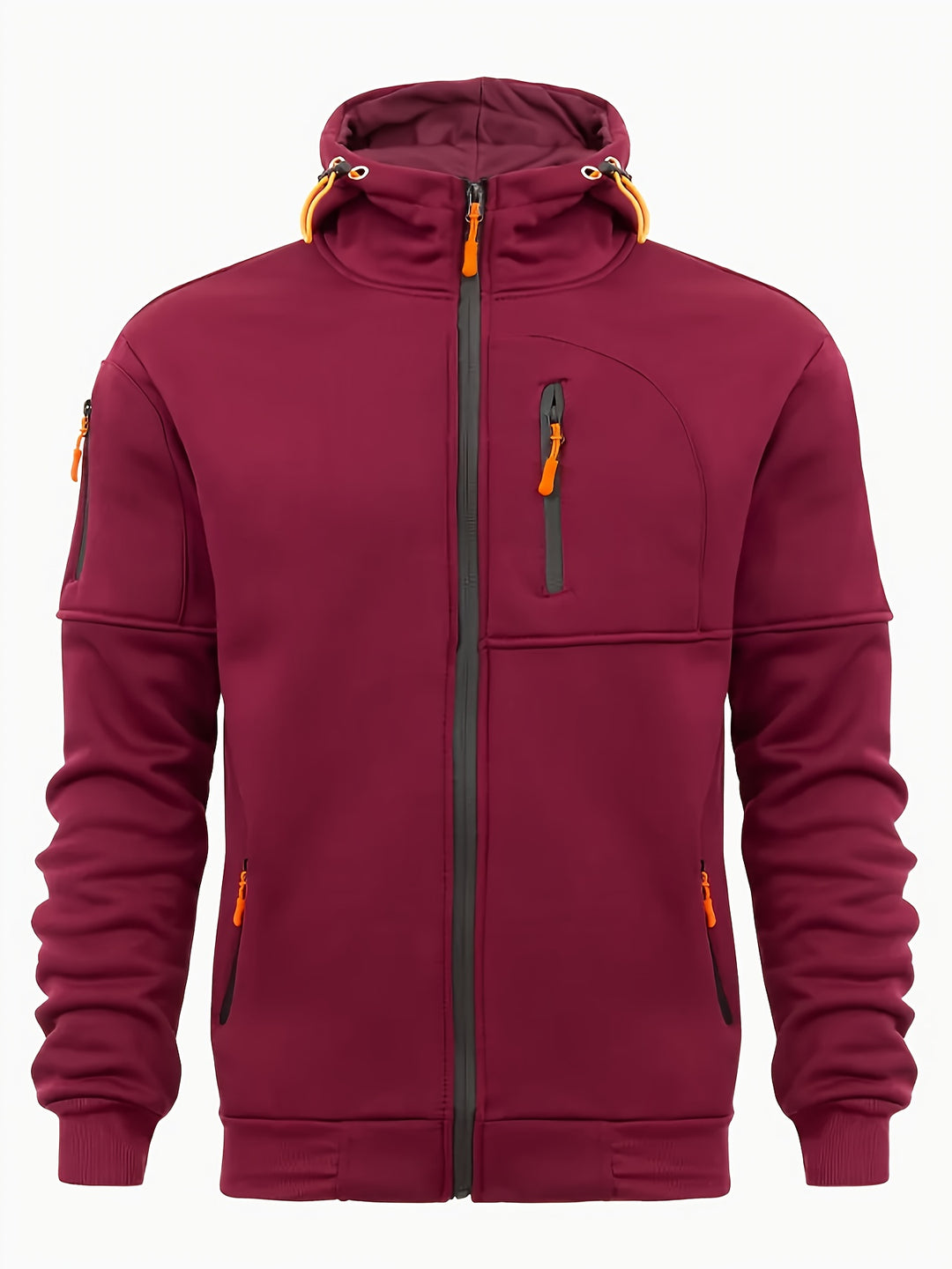 Dominic – Technical Zip-Up Hoodie