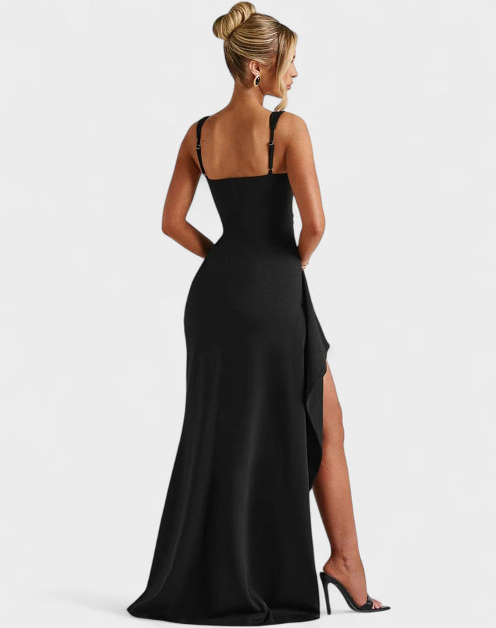 Alira – Elegant Split Maxi Dress