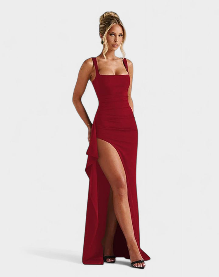 Alira – Elegant Split Maxi Dress