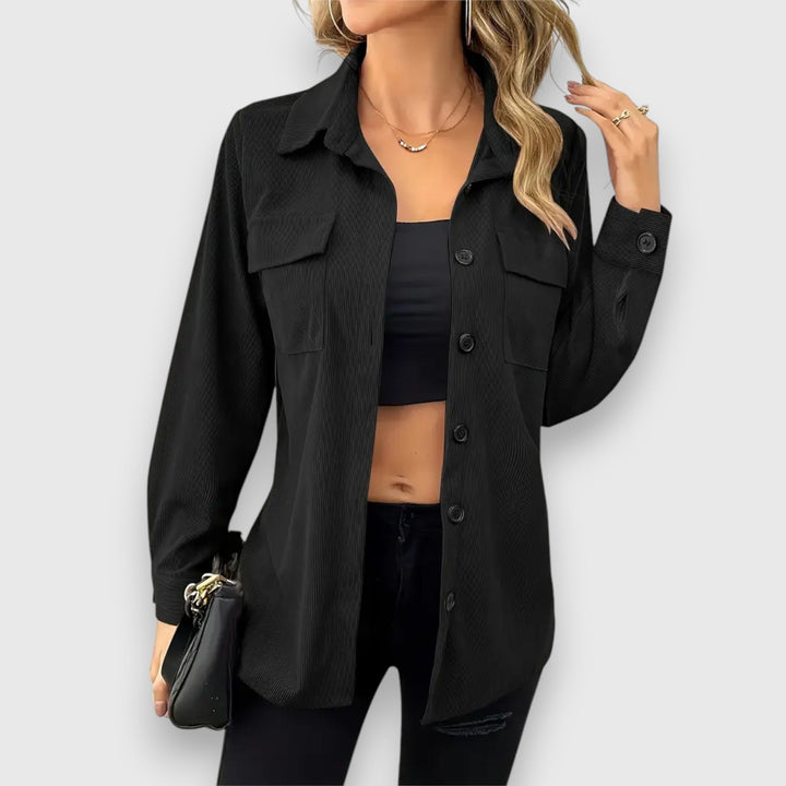 Narelle – Button-Up Shirt Jacket