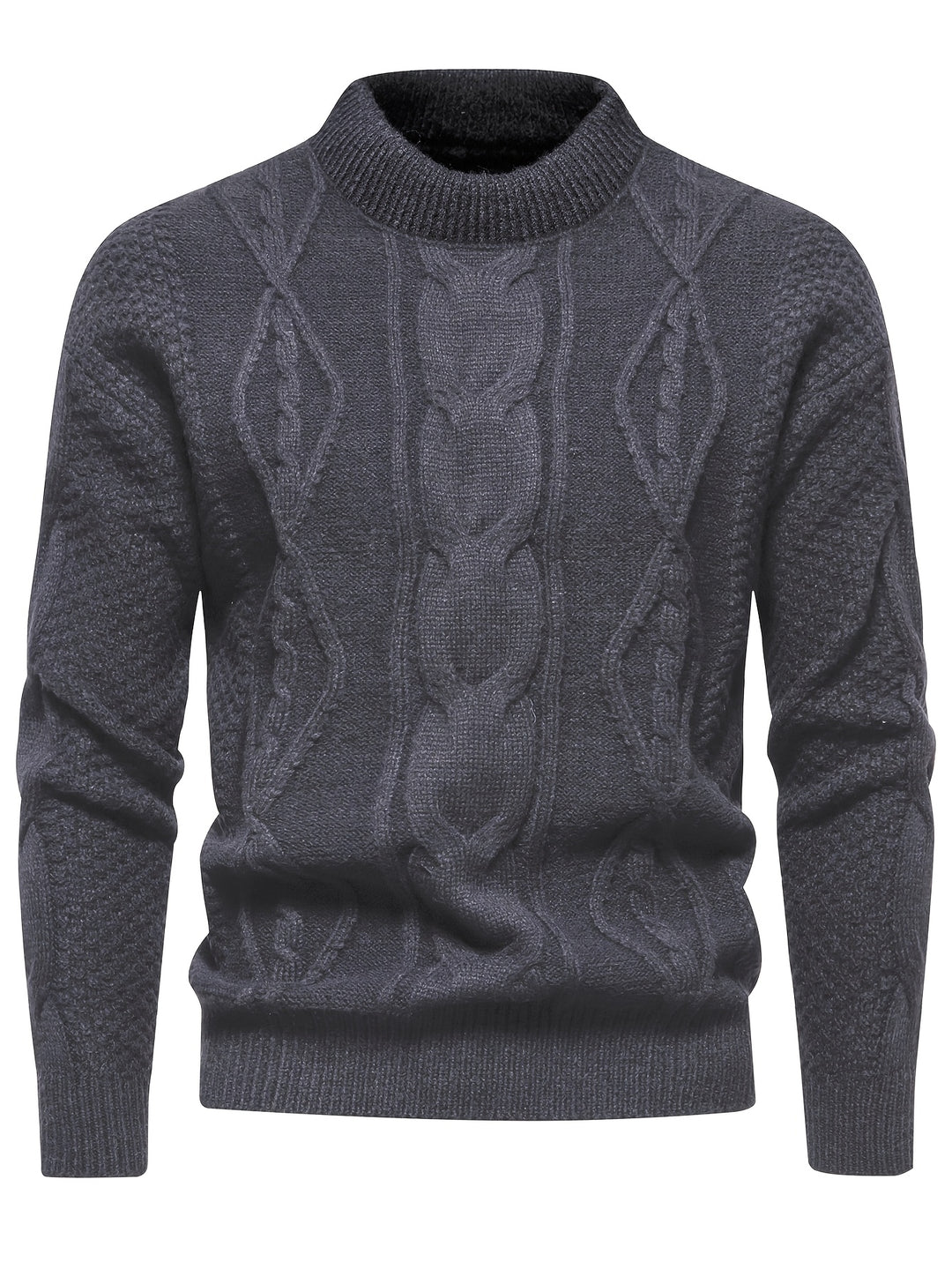 Clayton – Textured Cable Knit Sweater