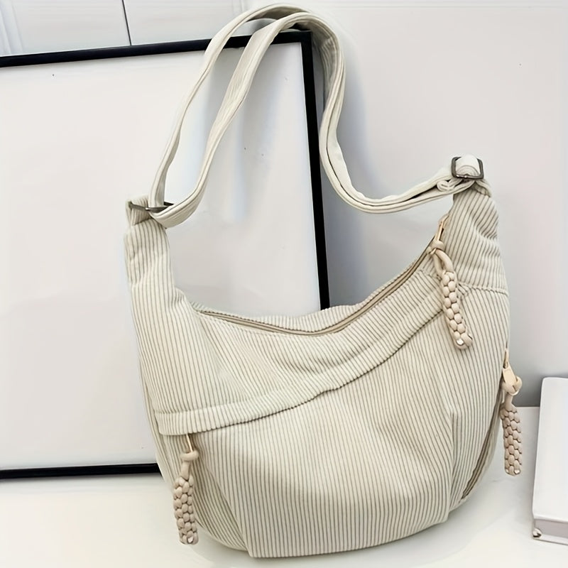 Alvara – Striped Shoulder Bag
