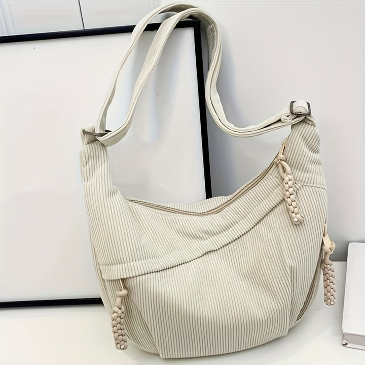 Alvara – Striped Shoulder Bag