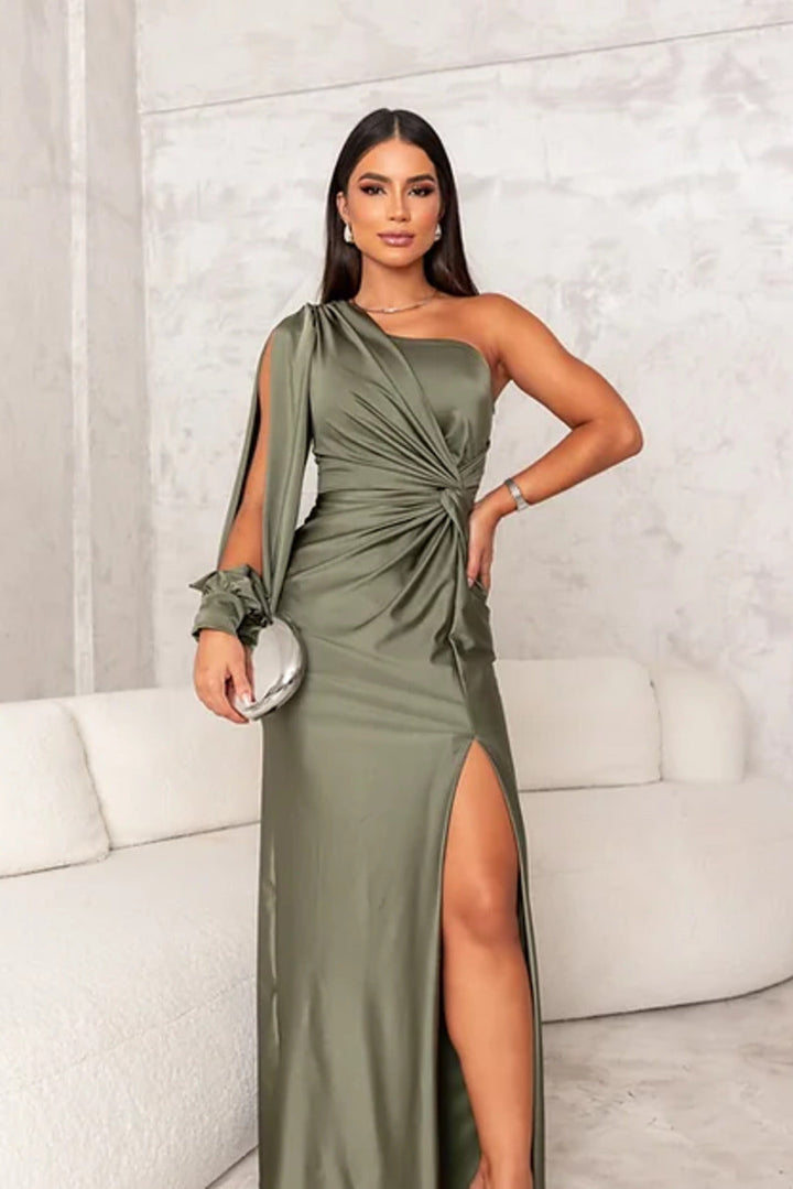 Anna - Elegant Silhouette Dress