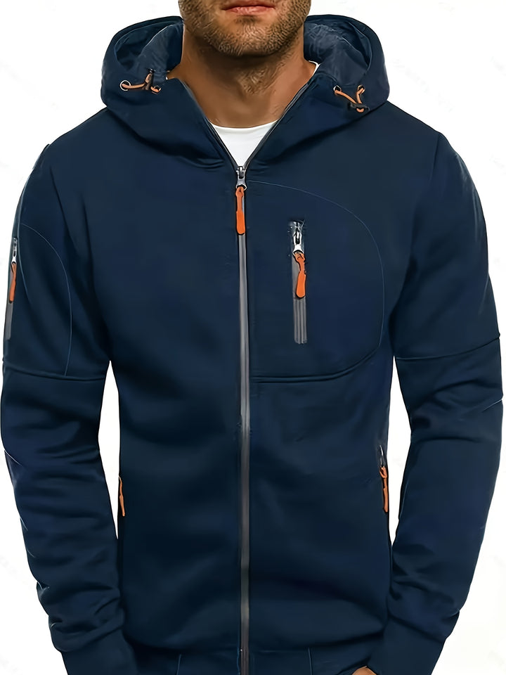 Dominic – Technical Zip-Up Hoodie