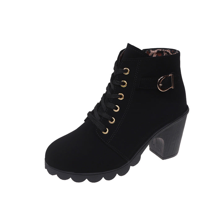 Riley – Heeled Side Zipper Ankle Boots
