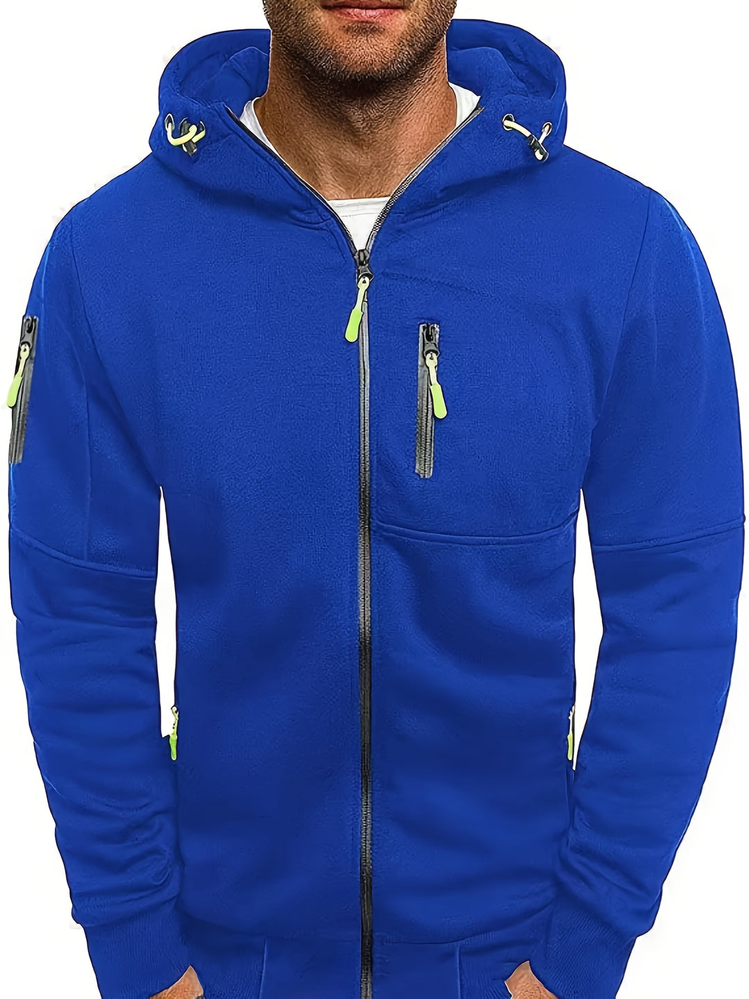 Dominic – Technical Zip-Up Hoodie